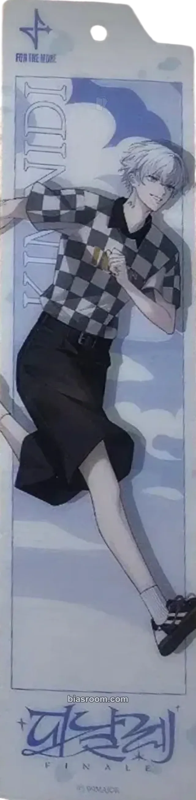 For The More - NiDi - Finale Album bookmark transparent/translucent merch inclusion
