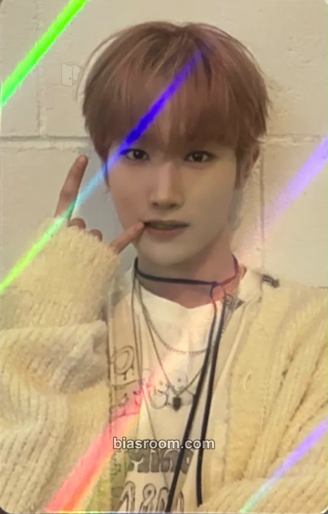 Tempest - Hyuk - ON and ON Album pob (pre-order benefit) holographic (hologram) blue version