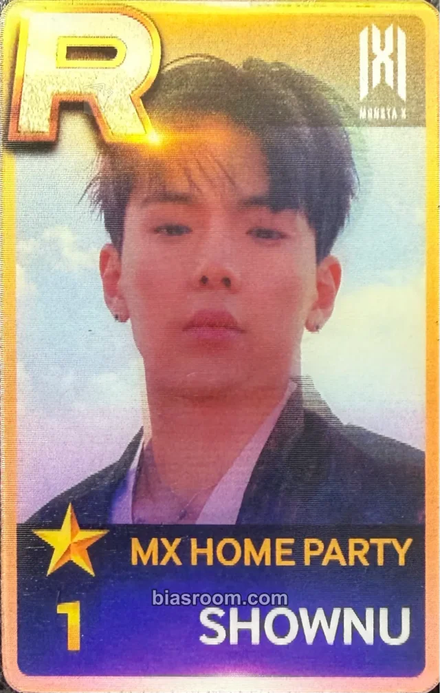 Shownu TWOTUCKGOM [Official MD] トレカ - MONSTA X | Bias Room