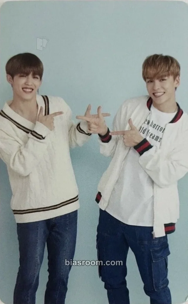SEVENTEEN - S.Coups & Vernon - 2018 2ND SEVENTEEN IN CARAT LAND Event A version fan meeting merch photocard trading card