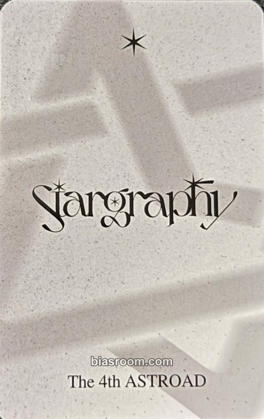 JinJin The 4th ASTROAD Tour [Stargraphy] Photocard - ASTRO | Bias Room