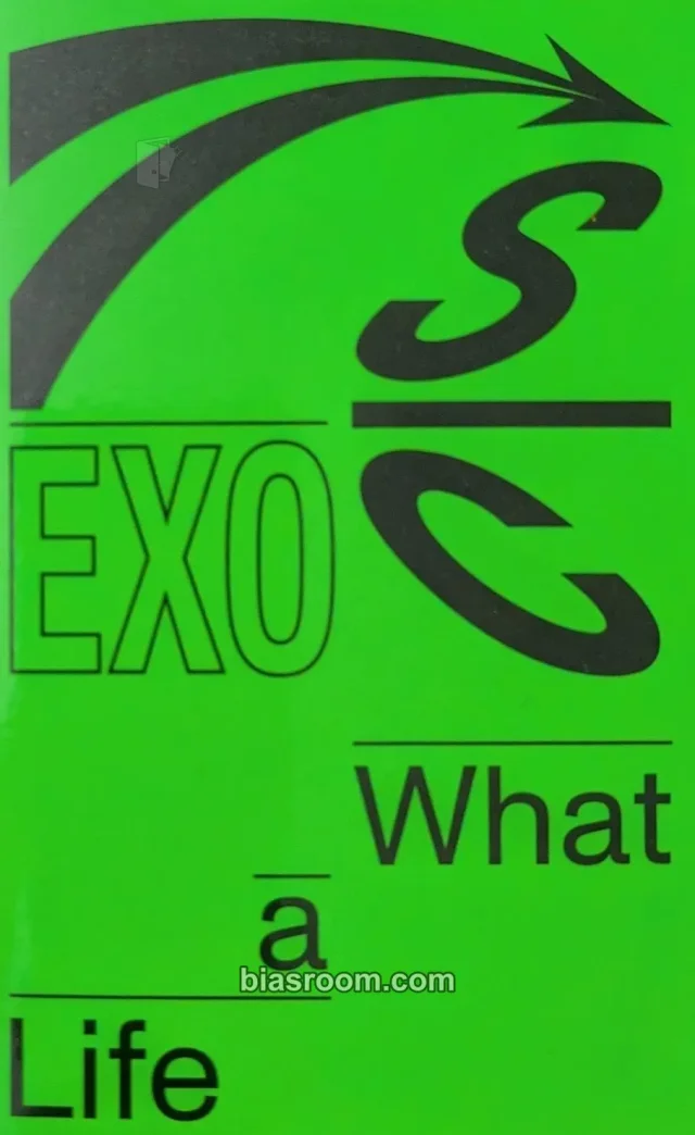 EXO - Chanyeol & Sehun - What a Life Album sticker G version album inclusion