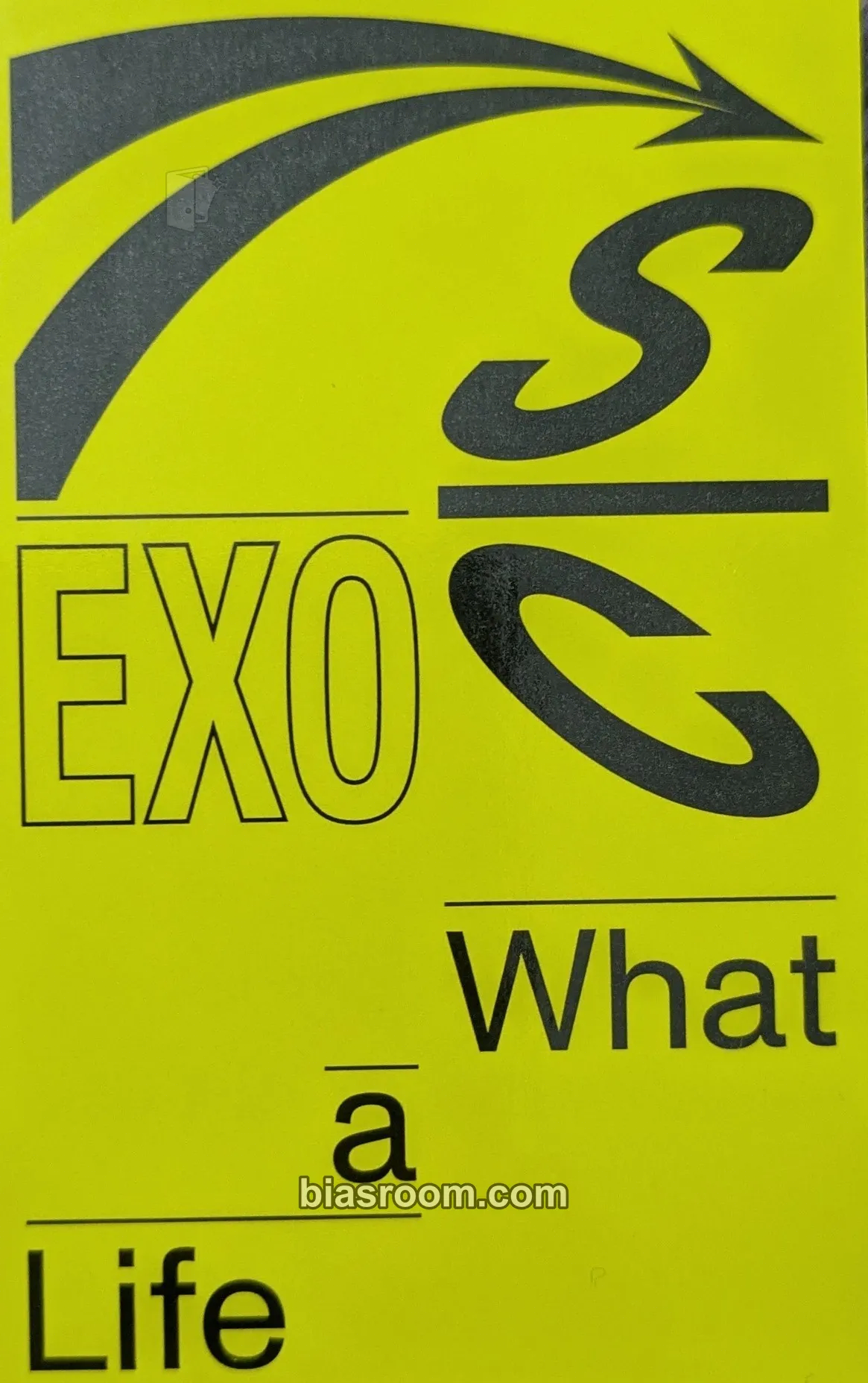What a Life Photocard - EXO - EXO K-pop photocard
