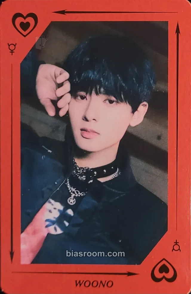 Younite - Woono - Youni-On Album black on version album photocard