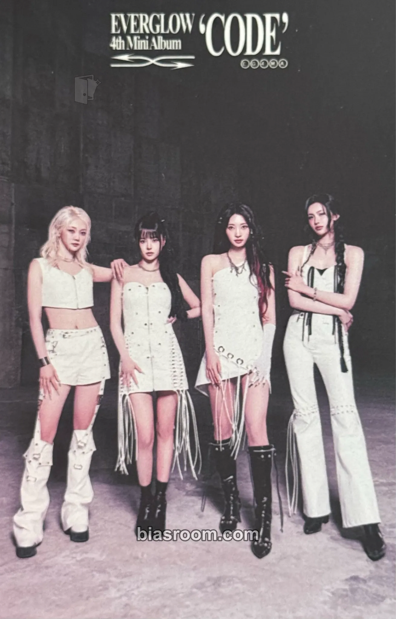 Code Photocard - EVERGLOW | Bias Room