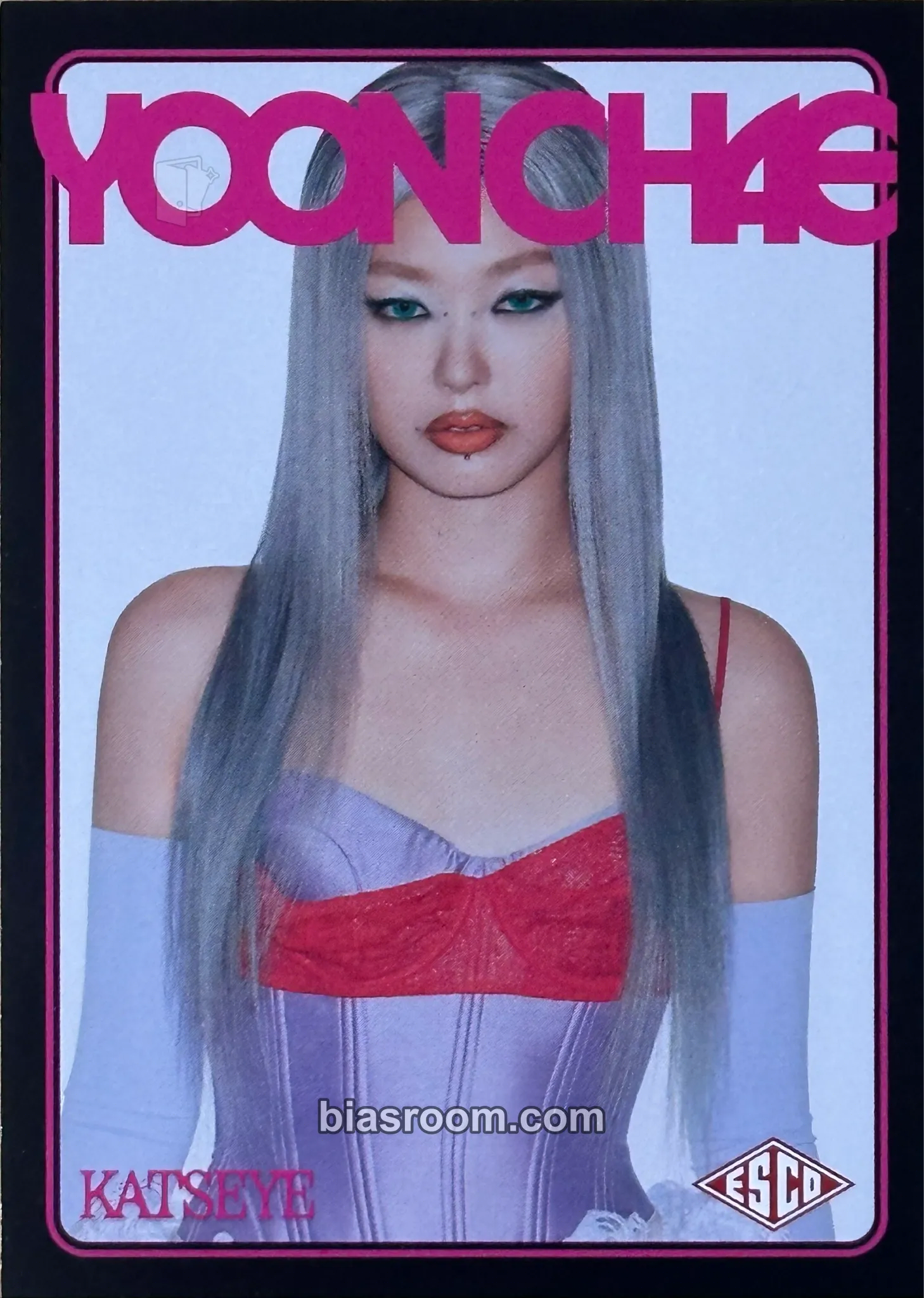 Yoonchae ESCO “WILD” Trading Cards Photocard - KATSEYE | Bias Room