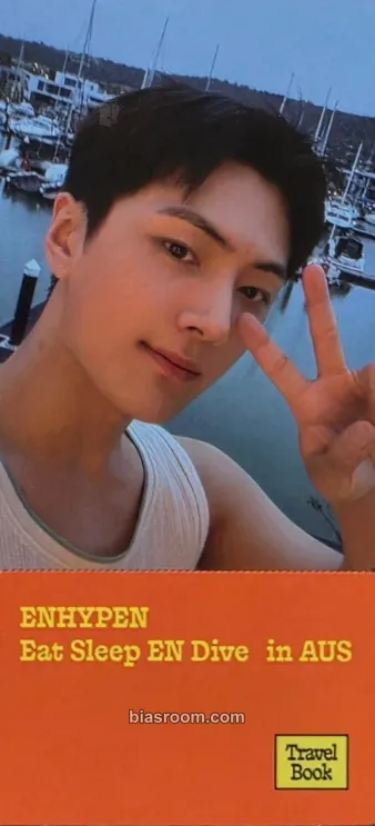 Jay Eat Sleep En Dive in AUS Travel Book トレカ - ENHYPEN | Bias Room