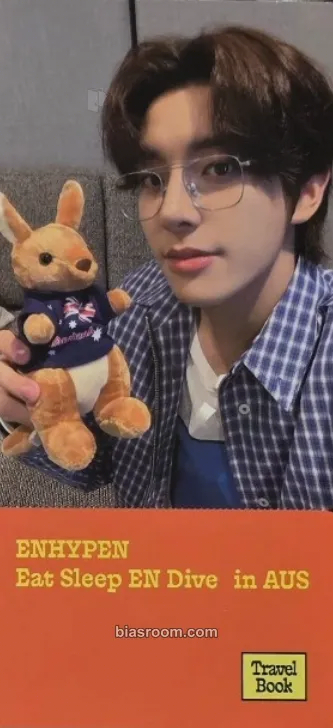 Jake Eat Sleep En Dive in AUS Travel Book トレカ - ENHYPEN | Bias Room