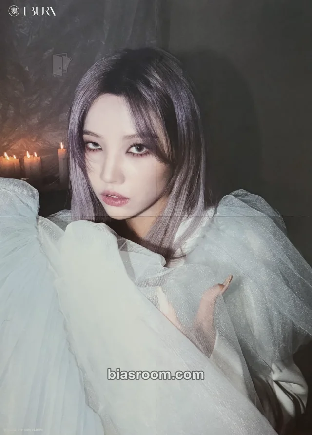 i-dle - Soyeon - I Burn Album poster album inclusion winter version