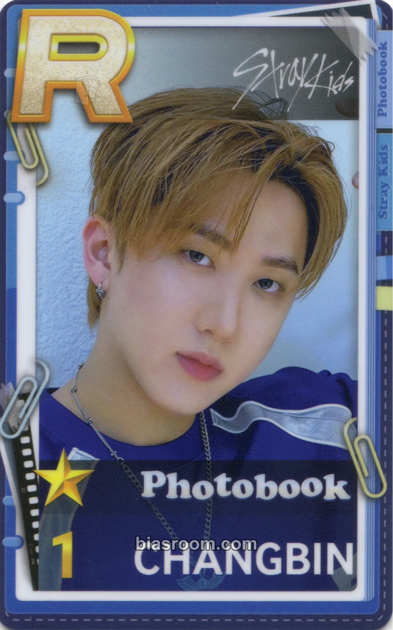 Changbin SuperStar JYP (Pop-Ups Only) Photocard - Stray Kids