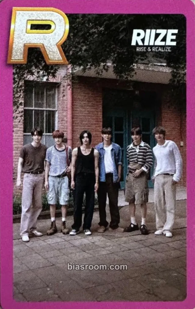 RIIZE  Riizing : Epilogue K-pop photocard