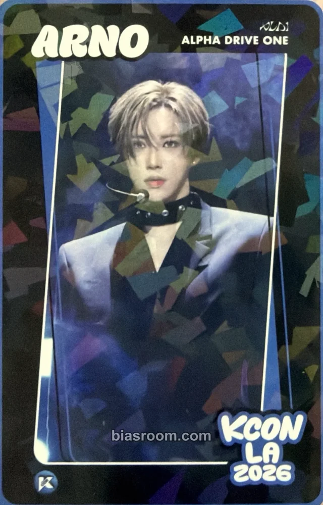 Arno KCON 2026 (Japan & LA) Photocard - ALPHA DRIVE ONE | Bias Room