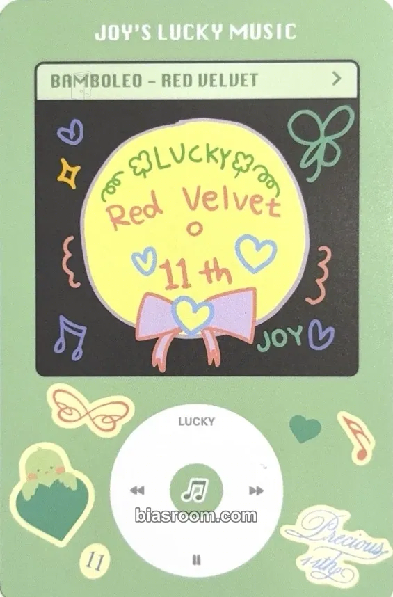 조이 (Joy) 11th Anniversary 포토카드 - 레드벨벳 (Red Velvet