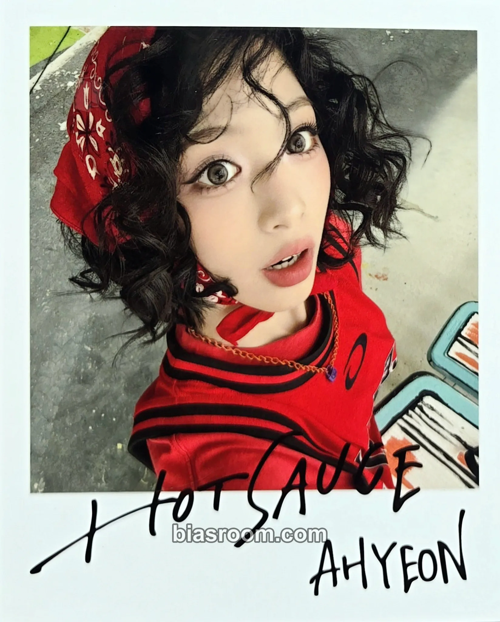 Ahyeon HOT SAUCE Photocard - BABYMONSTER | Bias Room