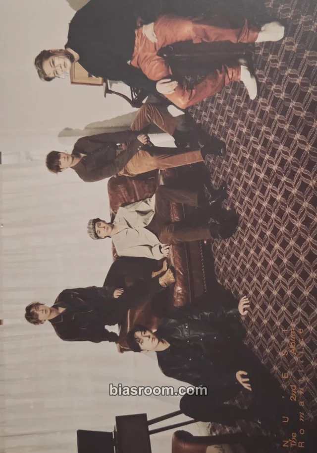 NU'EST - Romanticize Album postcard album inclusion