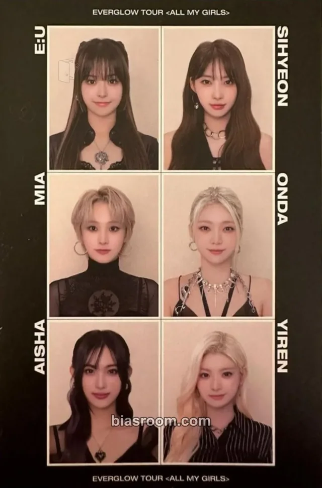 All My Girls US Tour 2023 トレカ - EVERGLOW | Bias Room