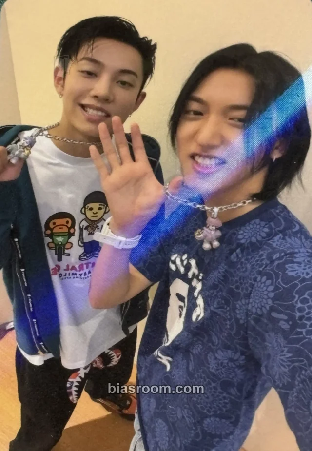 LNGSHOT - Ryul & Woojin - BAPE X Jay Park and LNGSHOT Other merch photocard purchase event