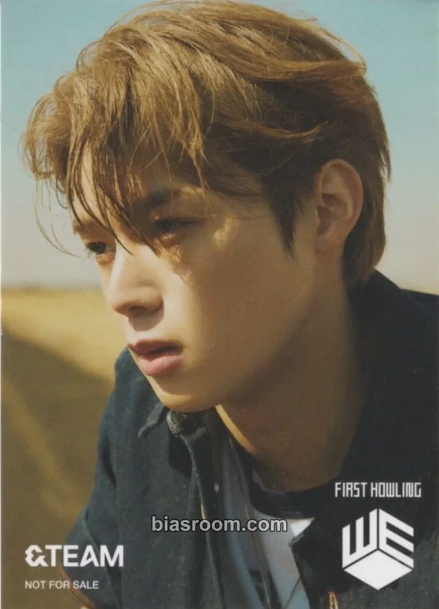 &TEAM - K - First Howling : WE EP Album hmv japan lucky draw (LD)