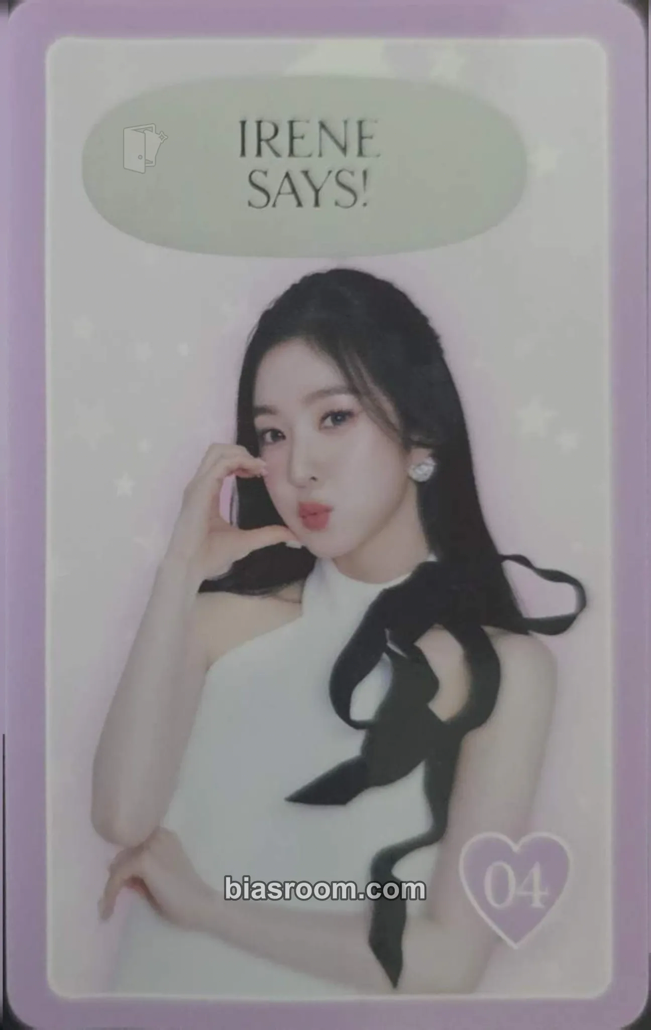 Irene I-WILL トレカ - Red Velvet | Bias Room