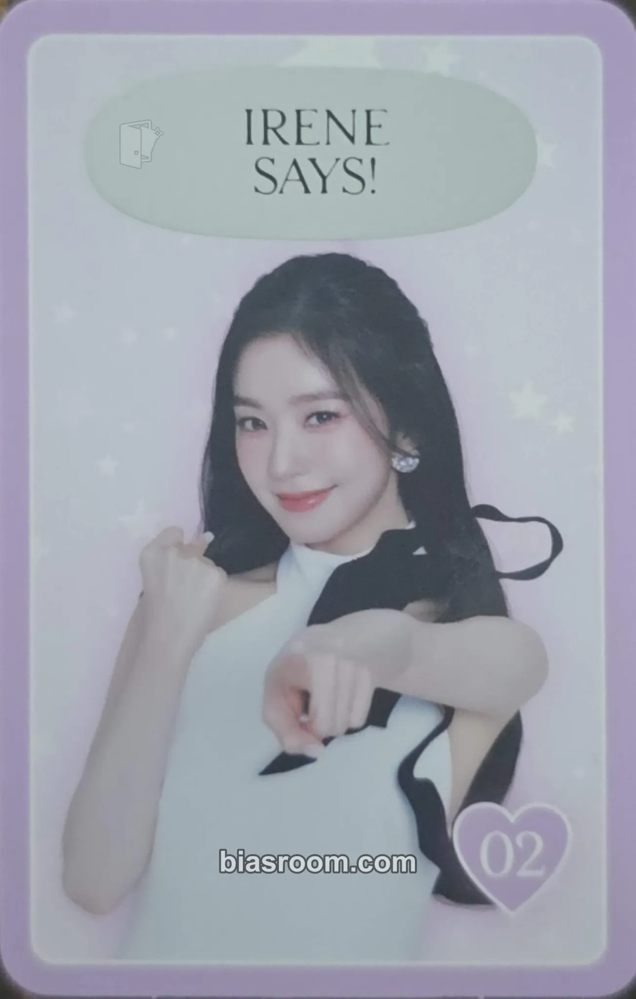 Irene I-WILL Photocard - Red Velvet | Bias Room