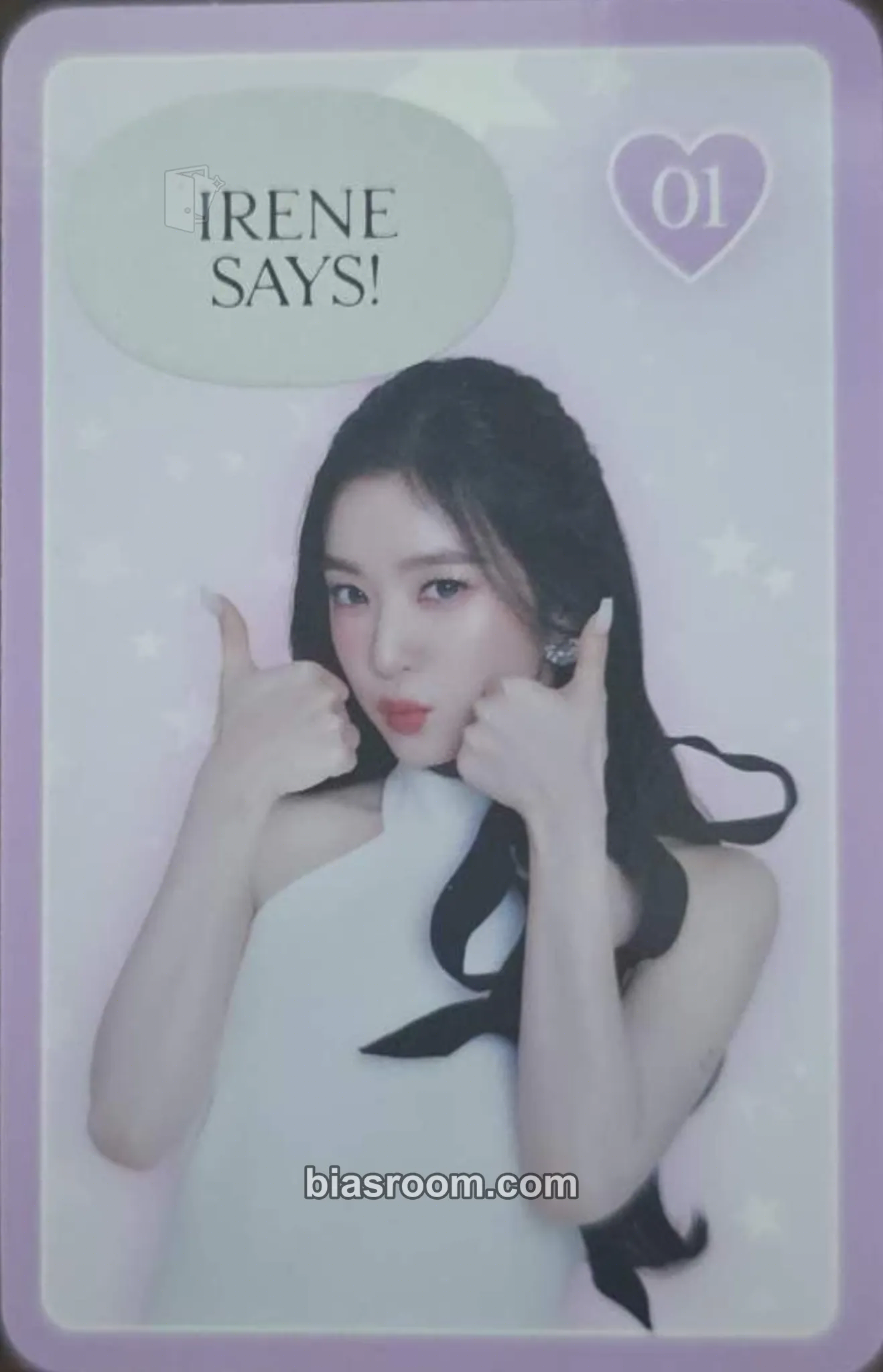 Irene I-WILL トレカ - Red Velvet | Bias Room