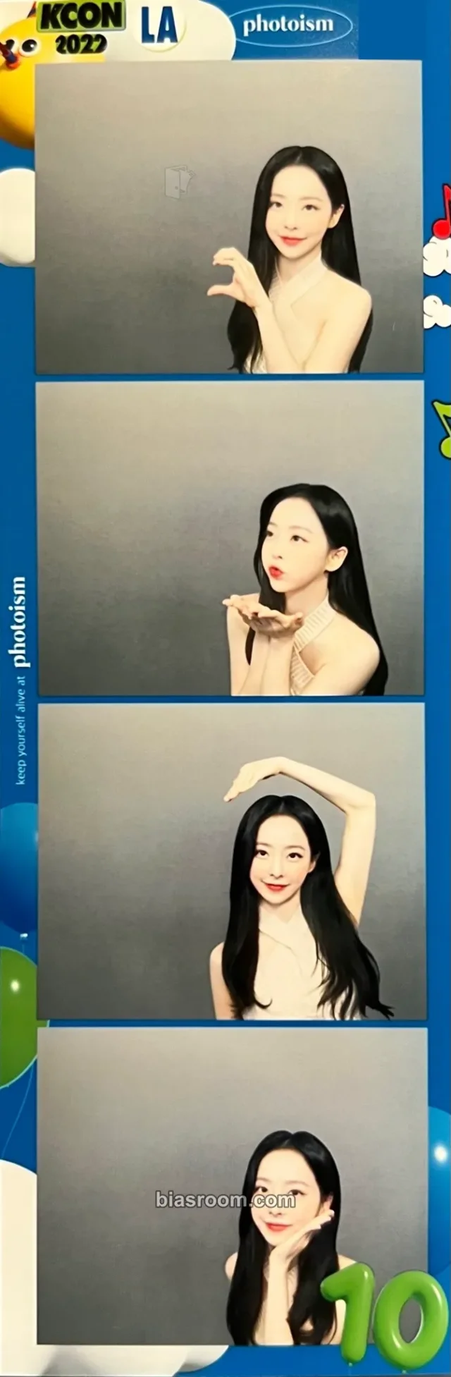 LOONA - ViVi - KCON LA 2022 Event kcon photoism 4 cut photo