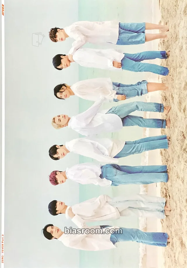 ATEEZ - ZERO : FEVER Part.3 Album poster limited press diary version