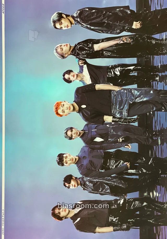 ATEEZ - ZERO : FEVER Part.3 Album poster limited press Z version