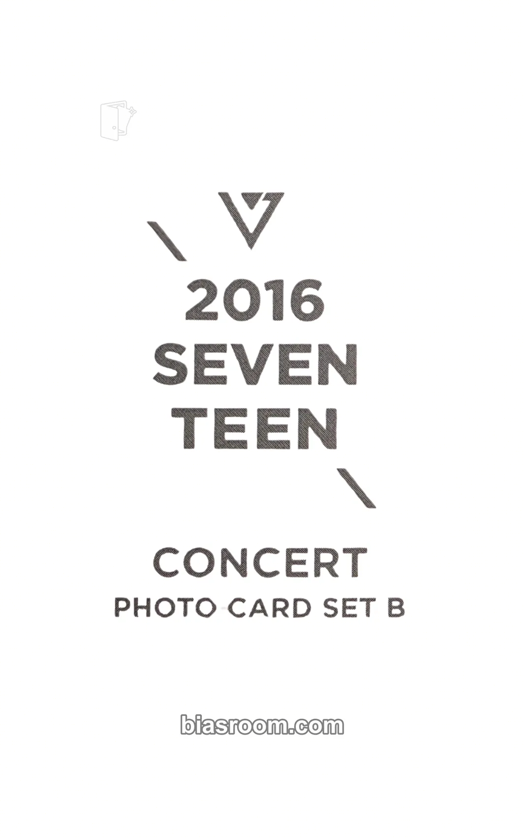 Wonwoo [LIKE SEVENTEEN] SHINING DIAMOND CONCERT Photocard