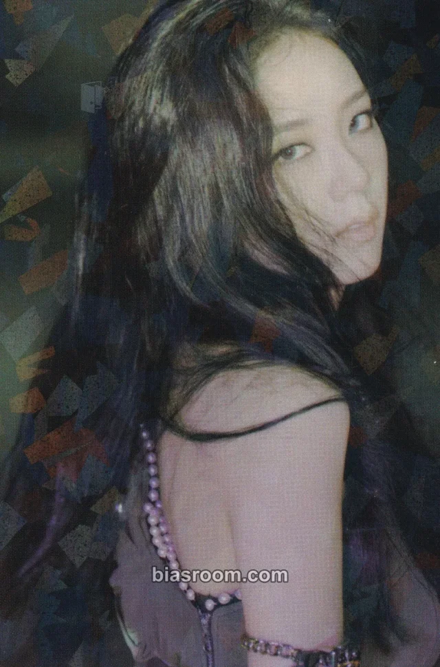 BLACKPINK - Jisoo - THE ALBUM Album pob (pre-order benefit) interasia holographic (hologram)