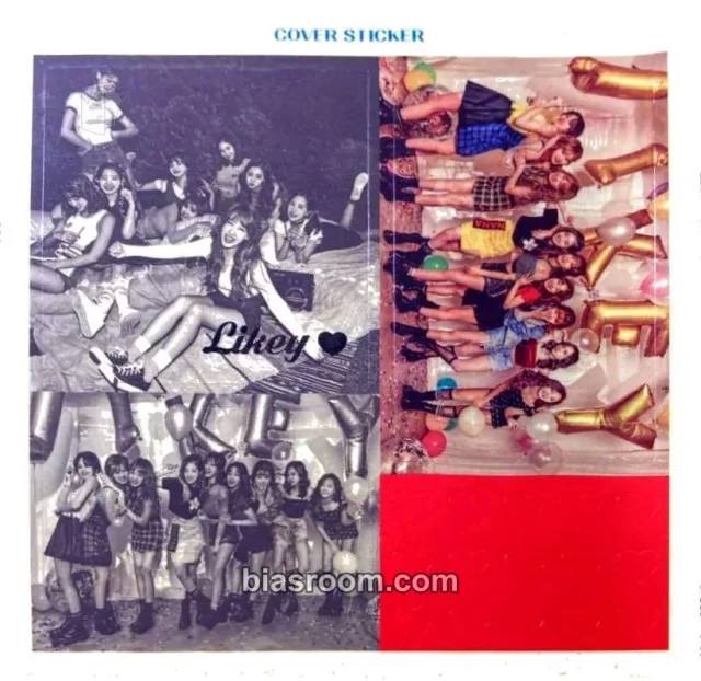 TWICE - Twicetagram Album album inclusion sticker sheet
