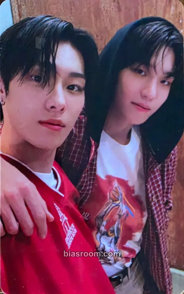 TNX - Kyungjun & Sungjun - LOVE NEVER DIES Album bandina pvc card