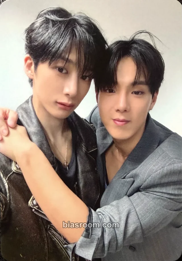 MONSTA X - Shownu & Hyungwon - Love Me Album lucky draw (LD) soundwave sub-unit album