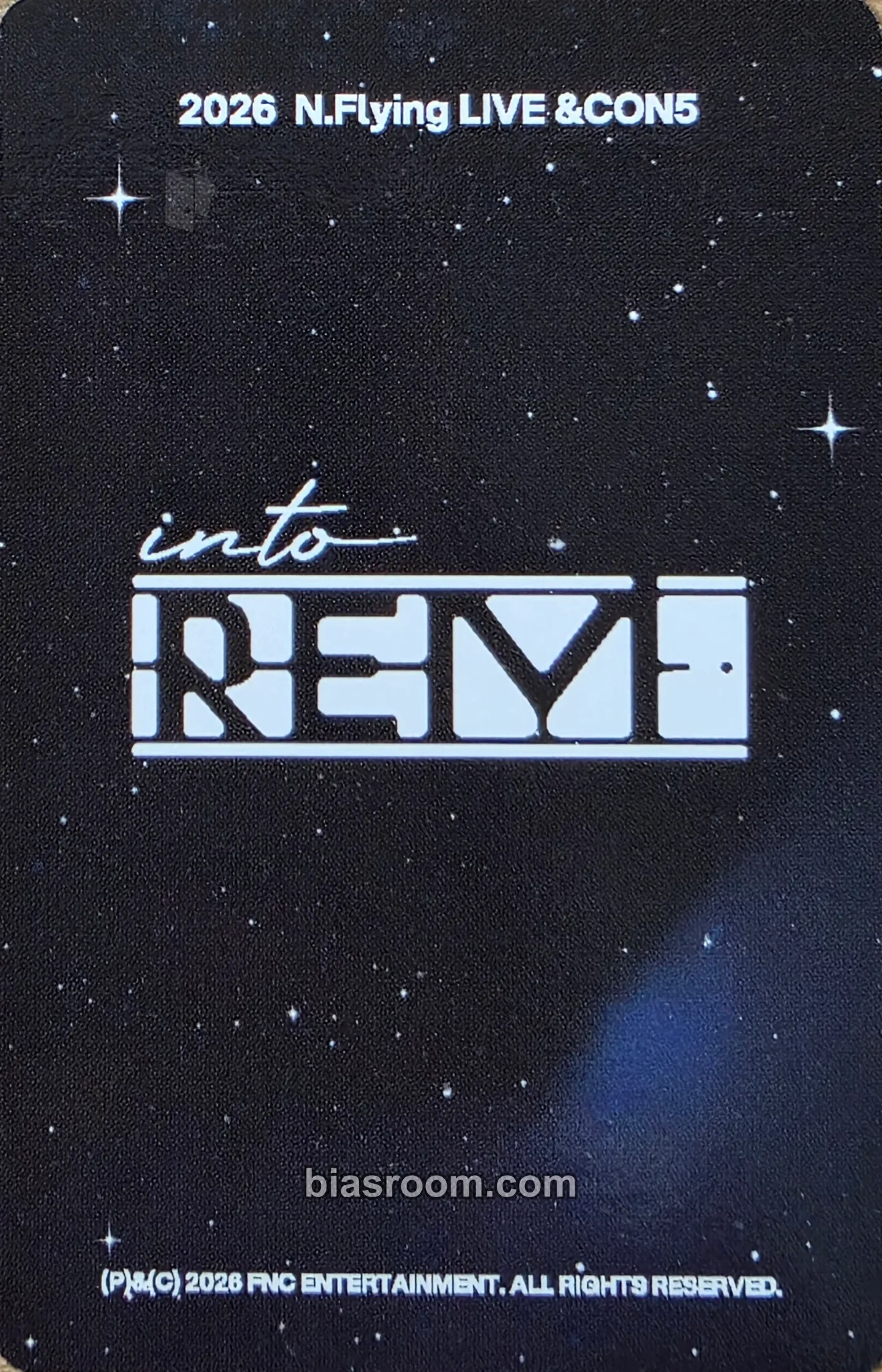 Seunghyub 2026 N.Flying LIVE '&CON5 : into REM' トレカ - N.Flying