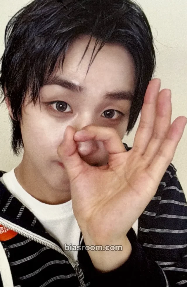 Haruto YUHZ Orange Record K-pop photocard