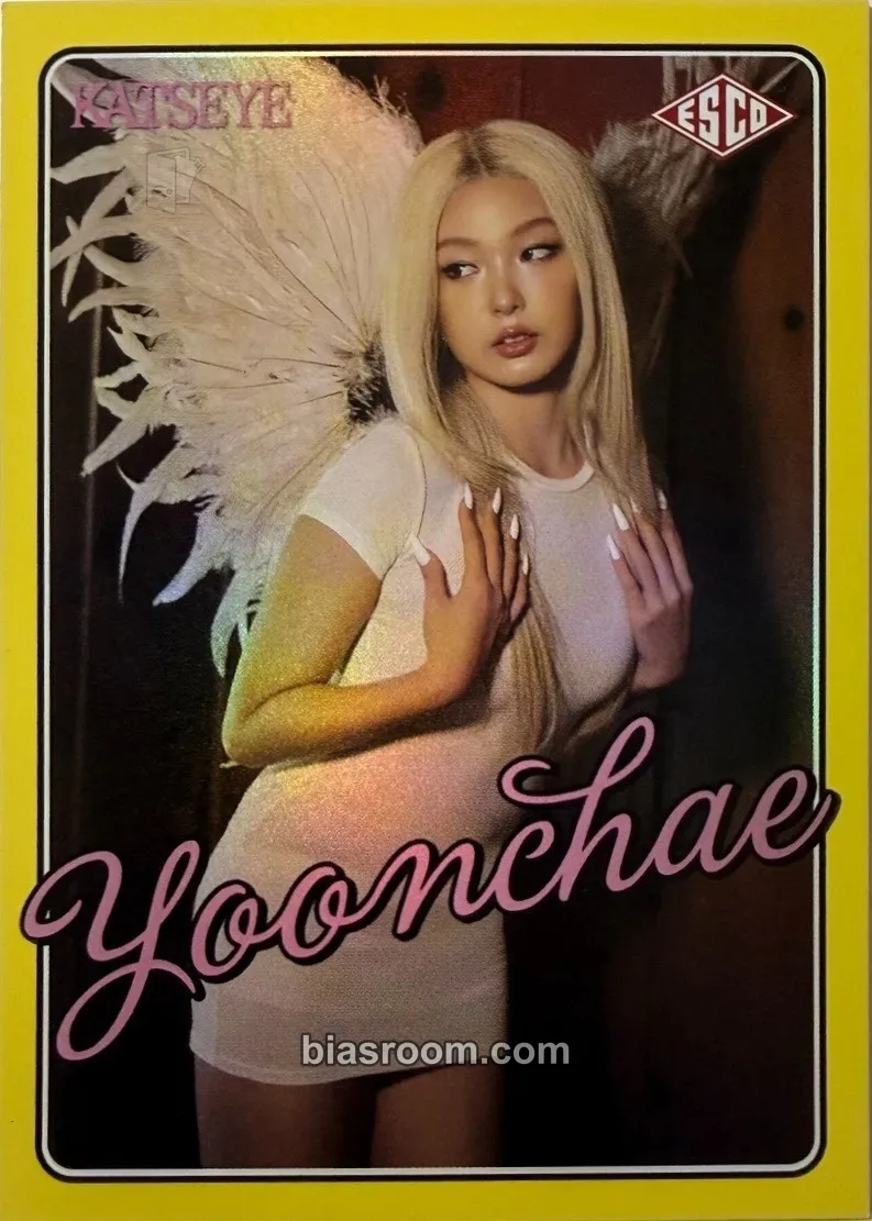 Yoonchae ESCO “WILD” Trading Cards Photocard - KATSEYE | Bias Room
