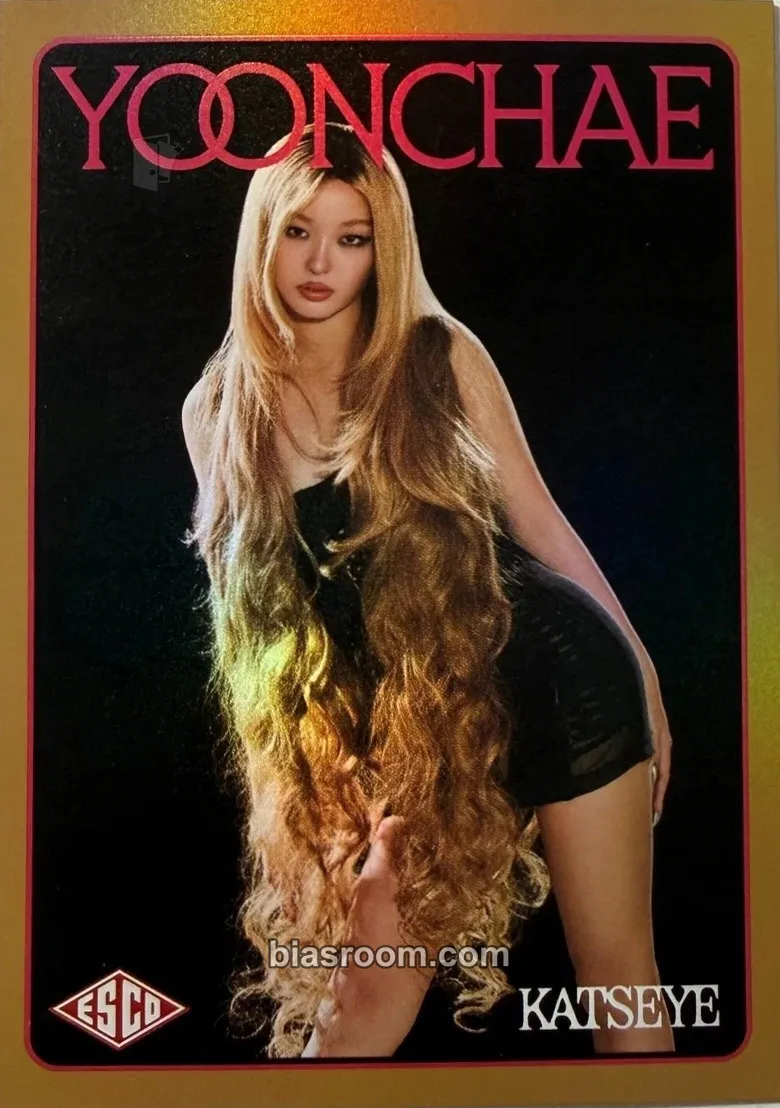 KATSEYE WILD 東京限定 トレカ YOONCHAE ユンチェ Yoonchae ESCO “WILD” Trading Cards Photocard - KATSEYE | Bias Room