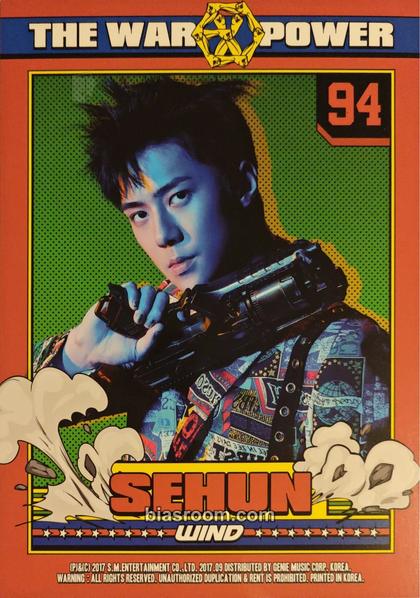 Sehun The War: The Power of Music Photocard - EXO - EXO K-pop photocard