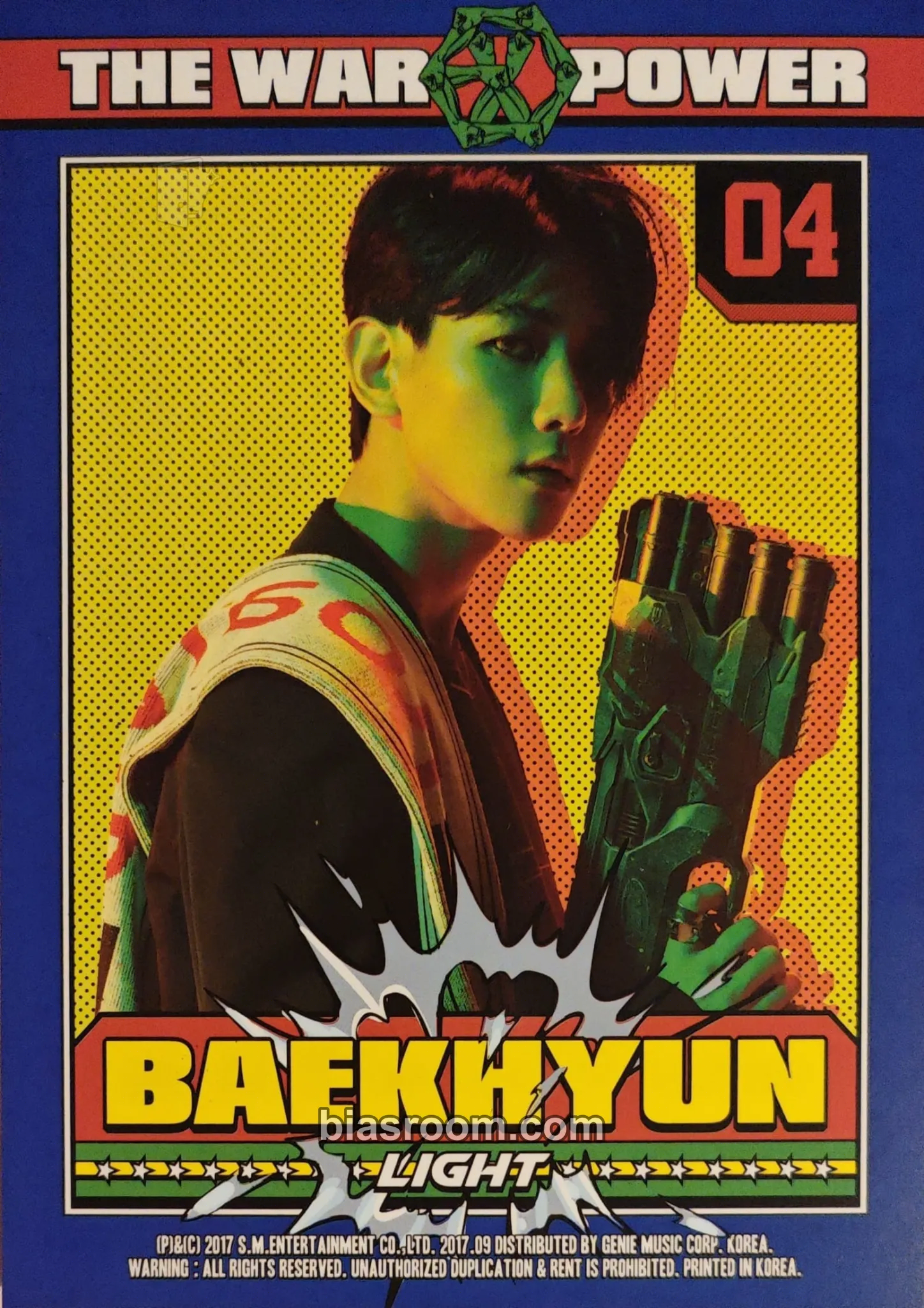 EXO ベッキョン ベクヒョン BAEKHYUN トレカ ポスター フォトカード