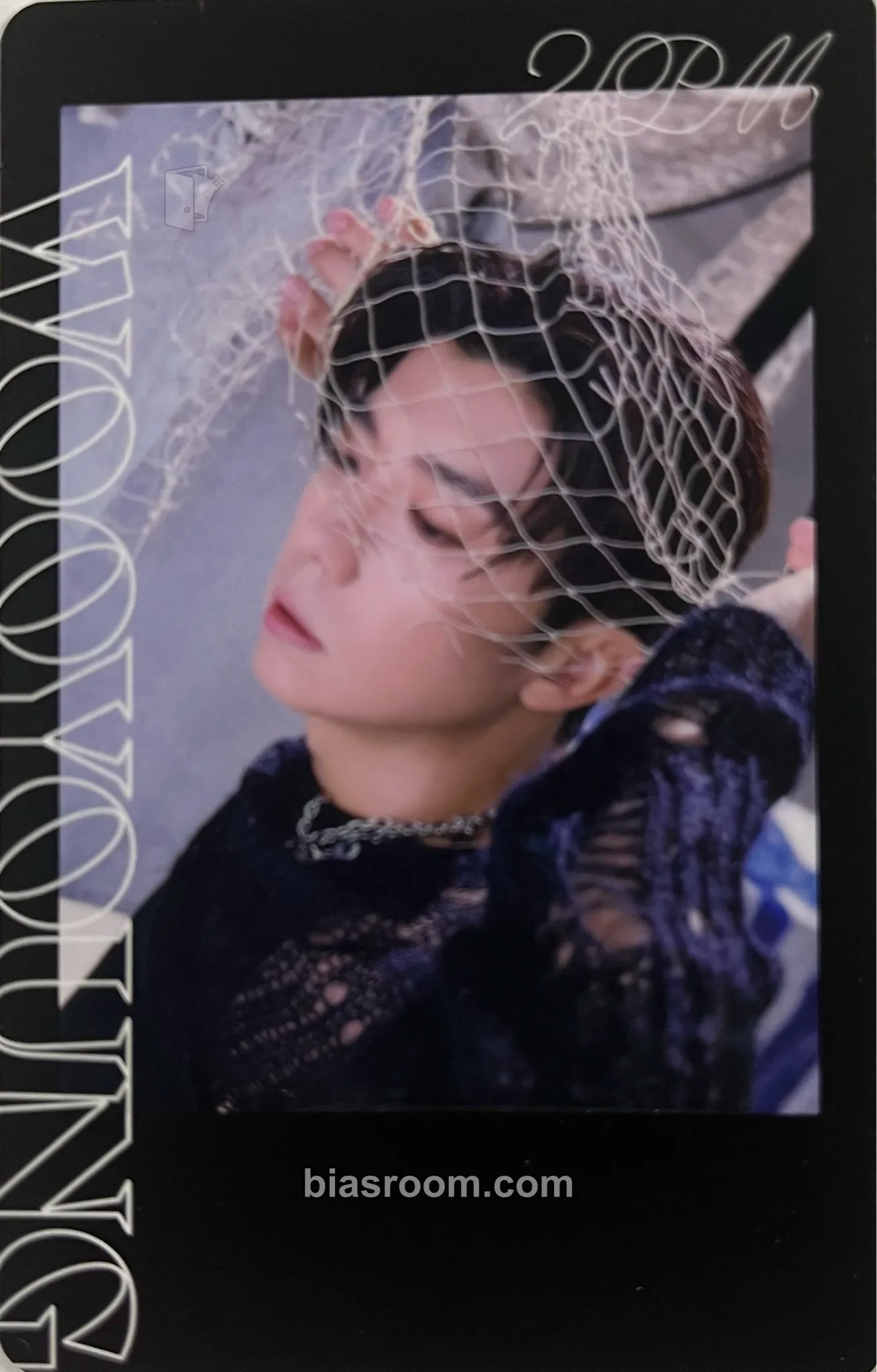 Wooyoung JYP JAPAN POPUP STORE 2024 Photocard - 2PM - 2PM K-pop photocard