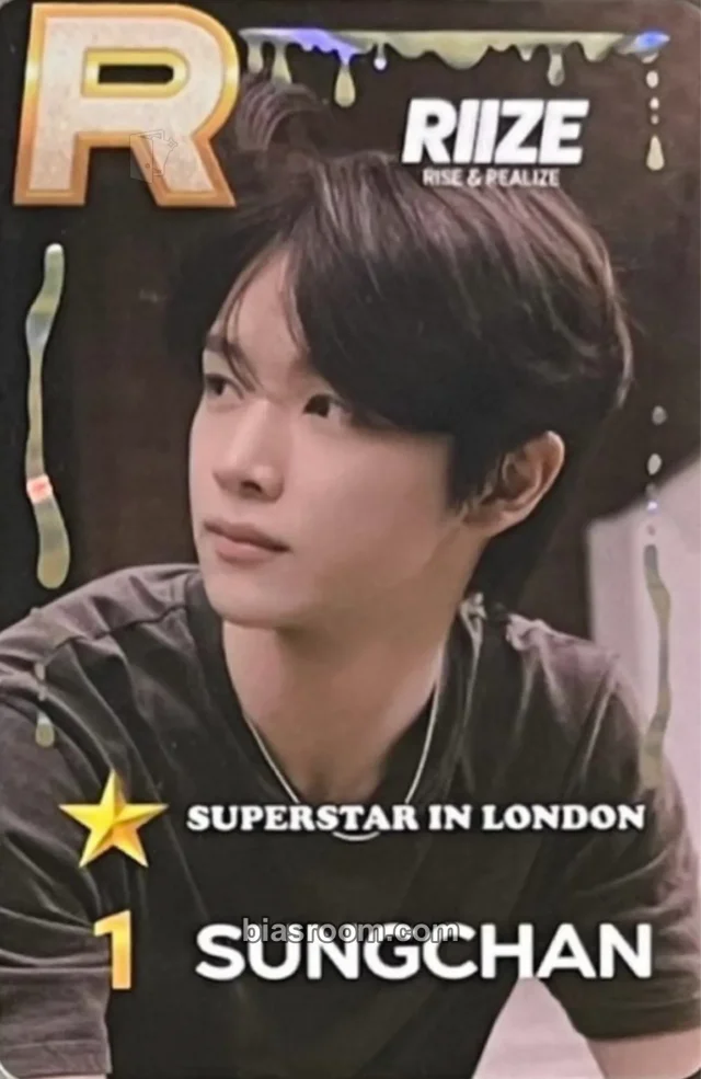 RIIZE アントン トレカ SUPERSTAR in Tokyo SMTOWN RIIZE アントン トレカ SUPERSTAR in Tokyo SMTOWN Sungchan RIIZE X