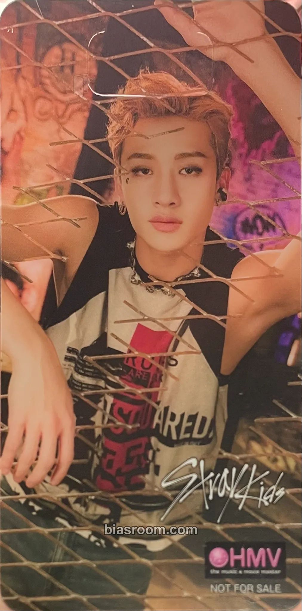 Bang Chan Scars / Thunderous (Japanese ver.) Photocard - Stray Kids - Stray Kids K-pop photocard