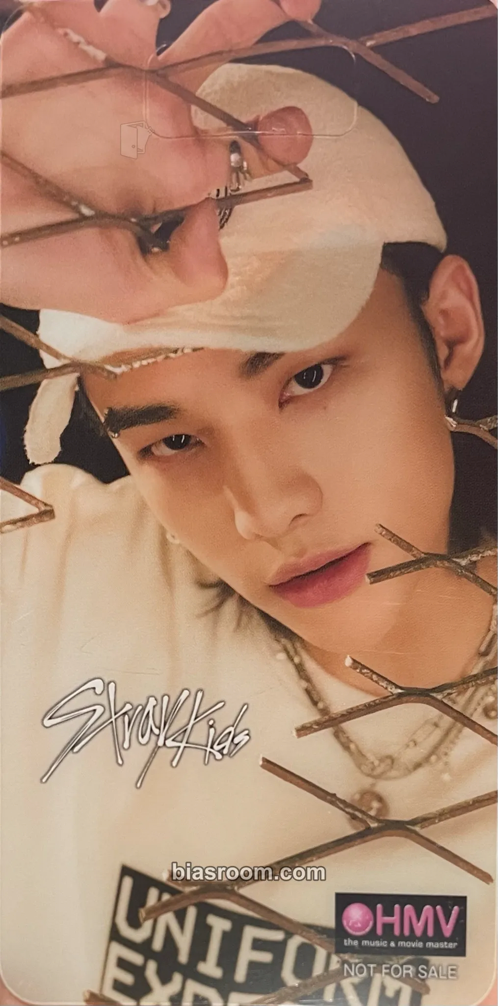 Hyunjin Scars / Thunderous (Japanese ver.) Photocard - Stray Kids - Stray Kids K-pop photocard