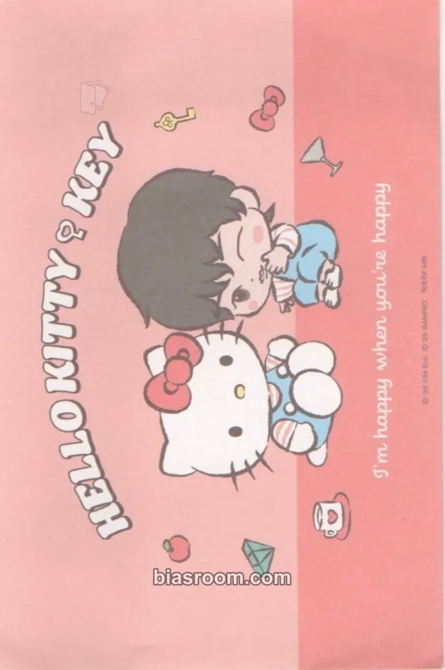 Key - Key - Where is Key? with Hello Kitty Event postcard pop-up entrance/attendance benefit