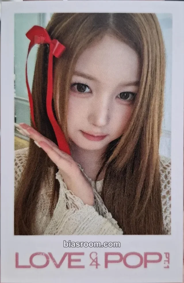 tripleS - Joobin - LOVE&POP pt.1 Album everline polaroid lucky draw (LD)