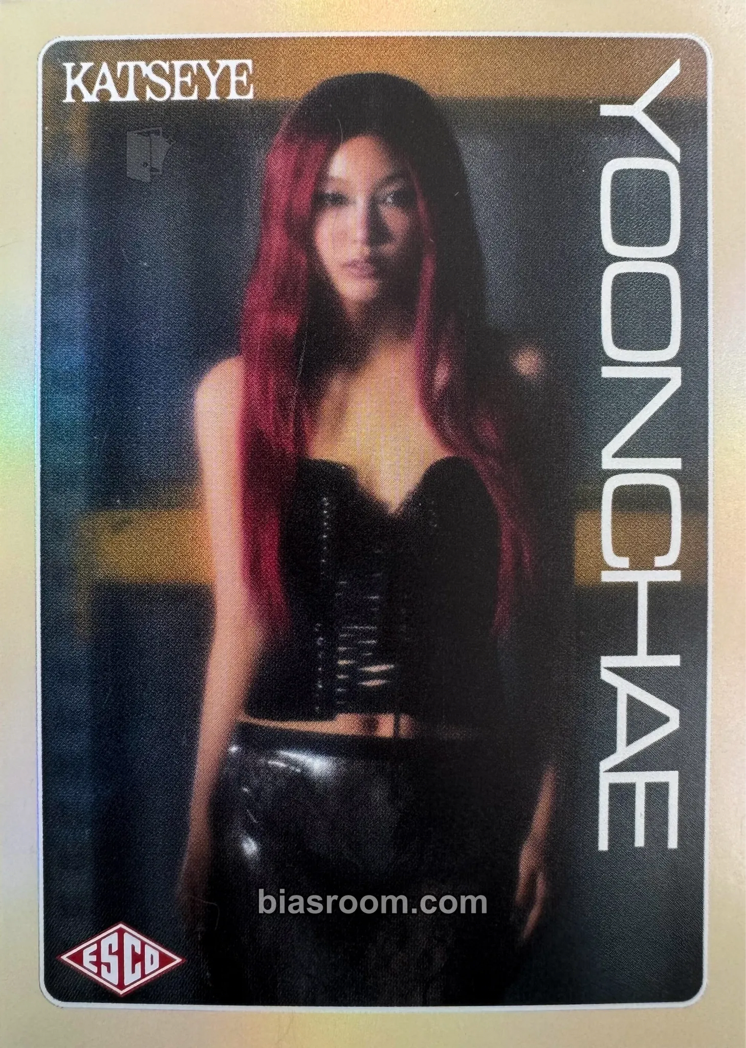 Yoonchae ESCO “WILD” Trading Cards Photocard - KATSEYE | Bias Room