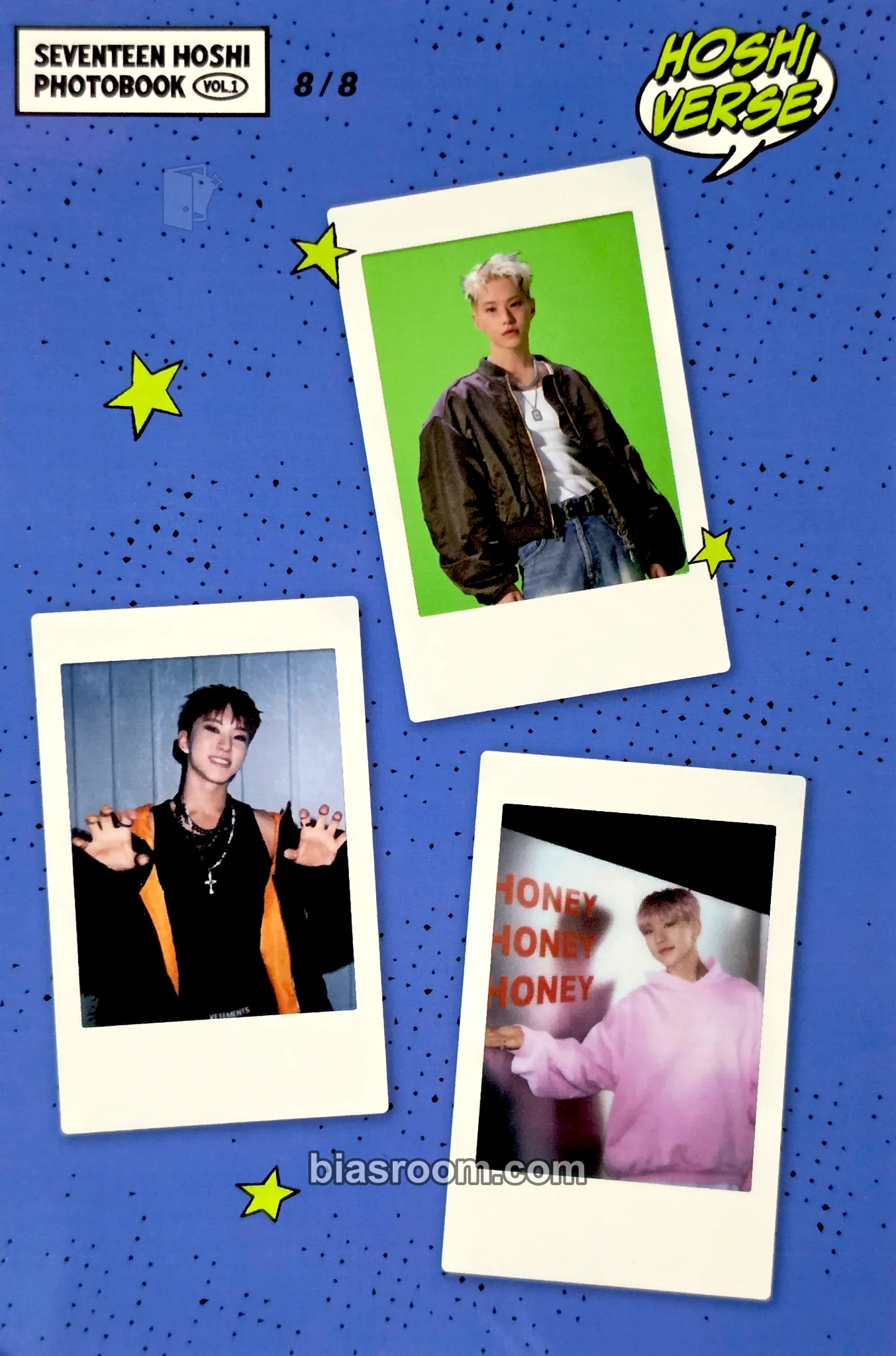 호시 (Hoshi) Hoshi 'HOSHI VERSE' VOL.1 Photobook 포토카드 - 세븐틴