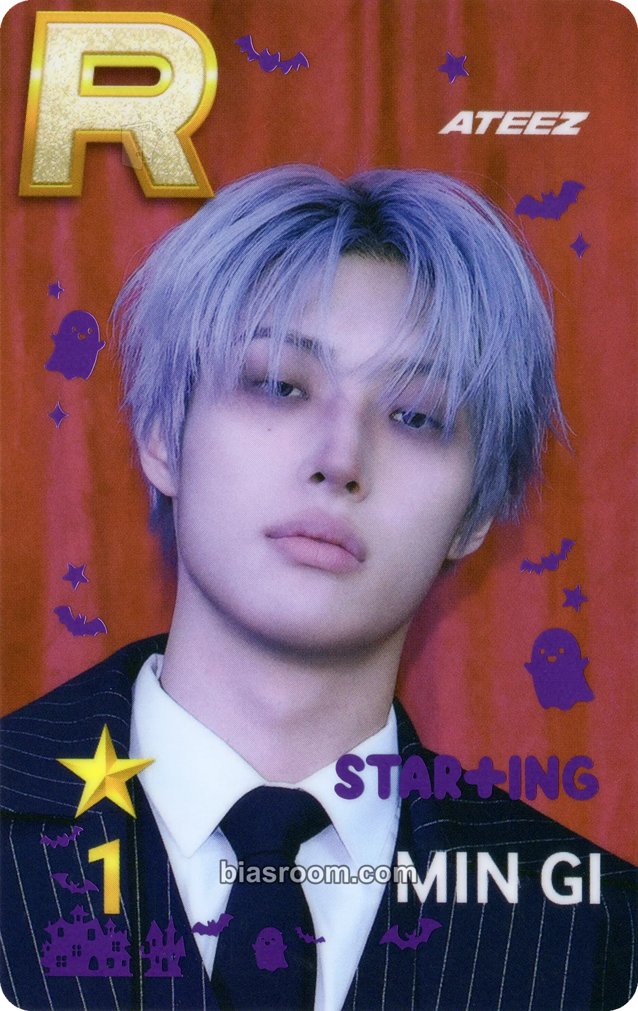 ATEEZ superstar LA PVC トレカ ミンギ Mingi SUPERSTAR × ATEEZ
