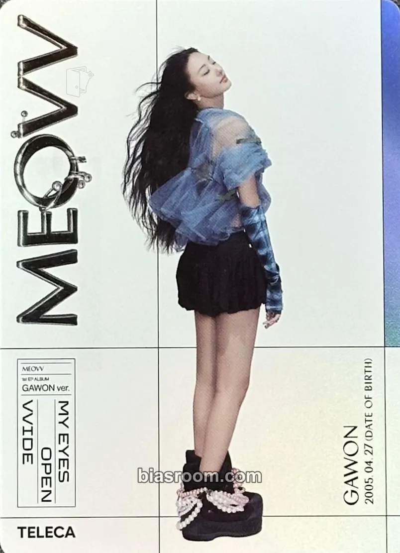 Gawon MEOVV x TELECA Photocard - MEOVV | Bias Room