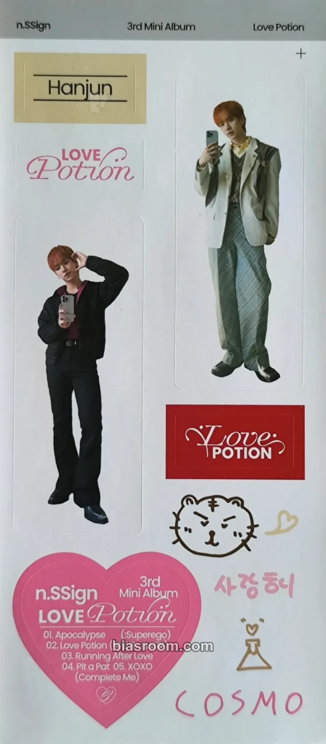 n.SSign LOVE POTION サイン入りポラ カズタ Kazuta Love Potion Photocard - n.SSign | Bias Room